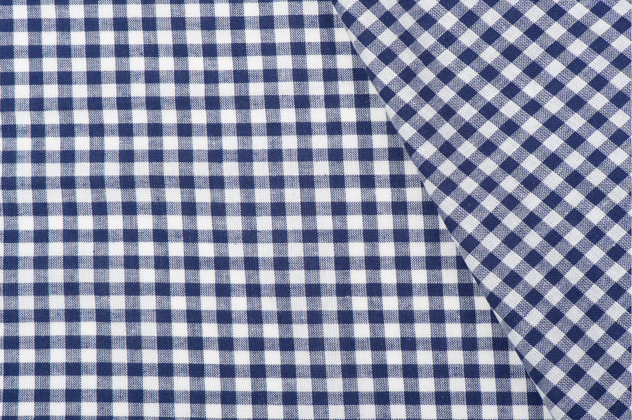 Boerenbont Ruit Stof 5mm - Marineblauw