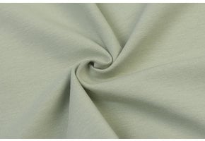 Organic French Terry Stof Salie Groen