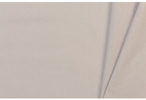 Uni katoen stof licht pearl grey
