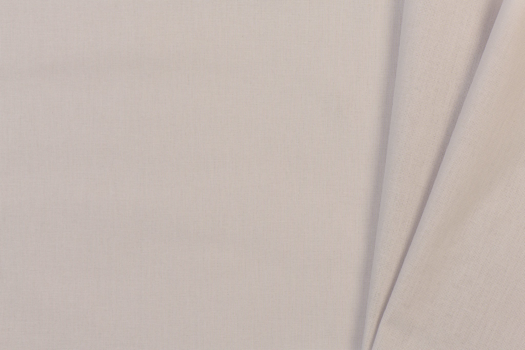 Uni katoen stof licht pearl grey