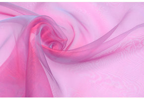 Organza Two-Tone Blauw - Roze