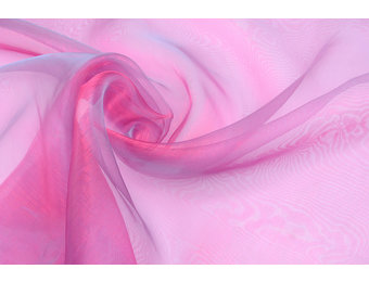 Organza Two-Tone Blauw - Roze