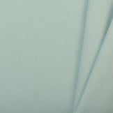 Uni katoen stof dusty mint