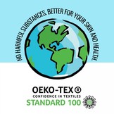 Ottoman Rib Jersey Stof - Mini Regenboog Licht Bruin