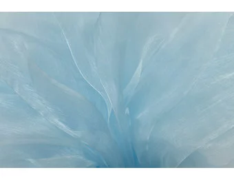 Organza Lichtblauw
