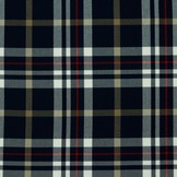 Schotse Ruit / Tartan Check Stretch Navy/White/Camel/Red