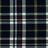 Schotse Ruit / Tartan Check Stretch Navy/White/Camel/Red
