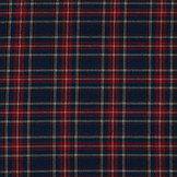 Schotse Ruit / Tartan Check Stretch Navy