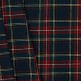 Schotse Ruit / Tartan Check Stretch Navy