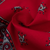 Zakdoek Harlekijn Rood