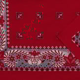 Zakdoek Franse Lelie Rood