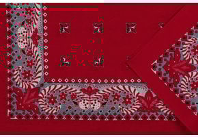 Zakdoek Franse Lelie Rood