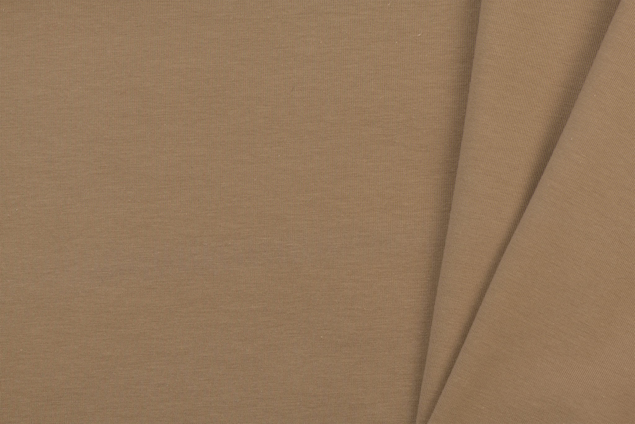 Katoenen Jersey Cacao – Zacht, Rekbaar & Ademend