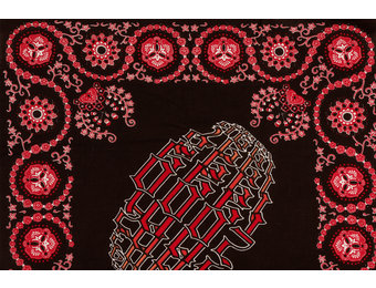 Zakdoek Zwart Fantasy