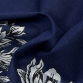 Zakdoek Tulp Donkerblauw