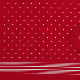 Zakdoek Kleine Stip Rood