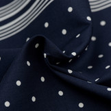 Zakdoek Kleine Stip Donkerblauw