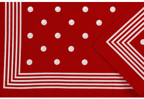 Zakdoek Stip Rood