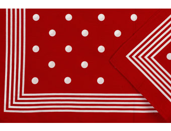 Zakdoek Stip Rood