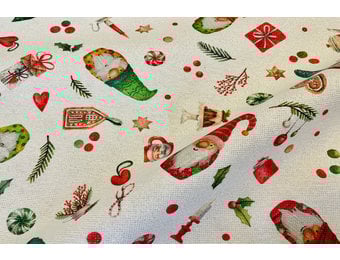 Jacquard Lurex Winter Feelings Christmas Time 05