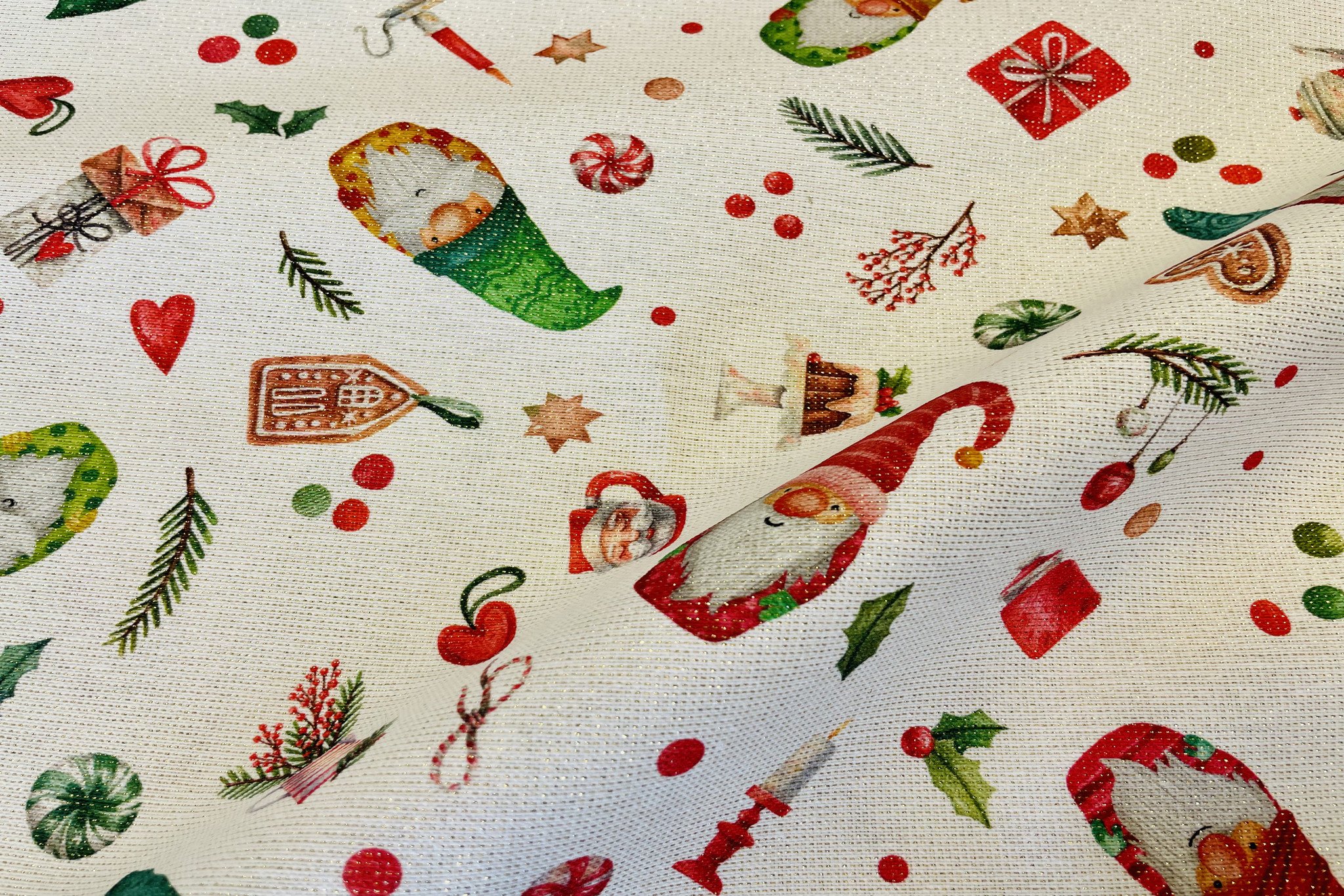 Jacquard Lurex Winter Feelings Christmas Time 05