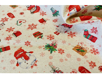 Jacquard Lurex Winter Feelings Christmas Time 06