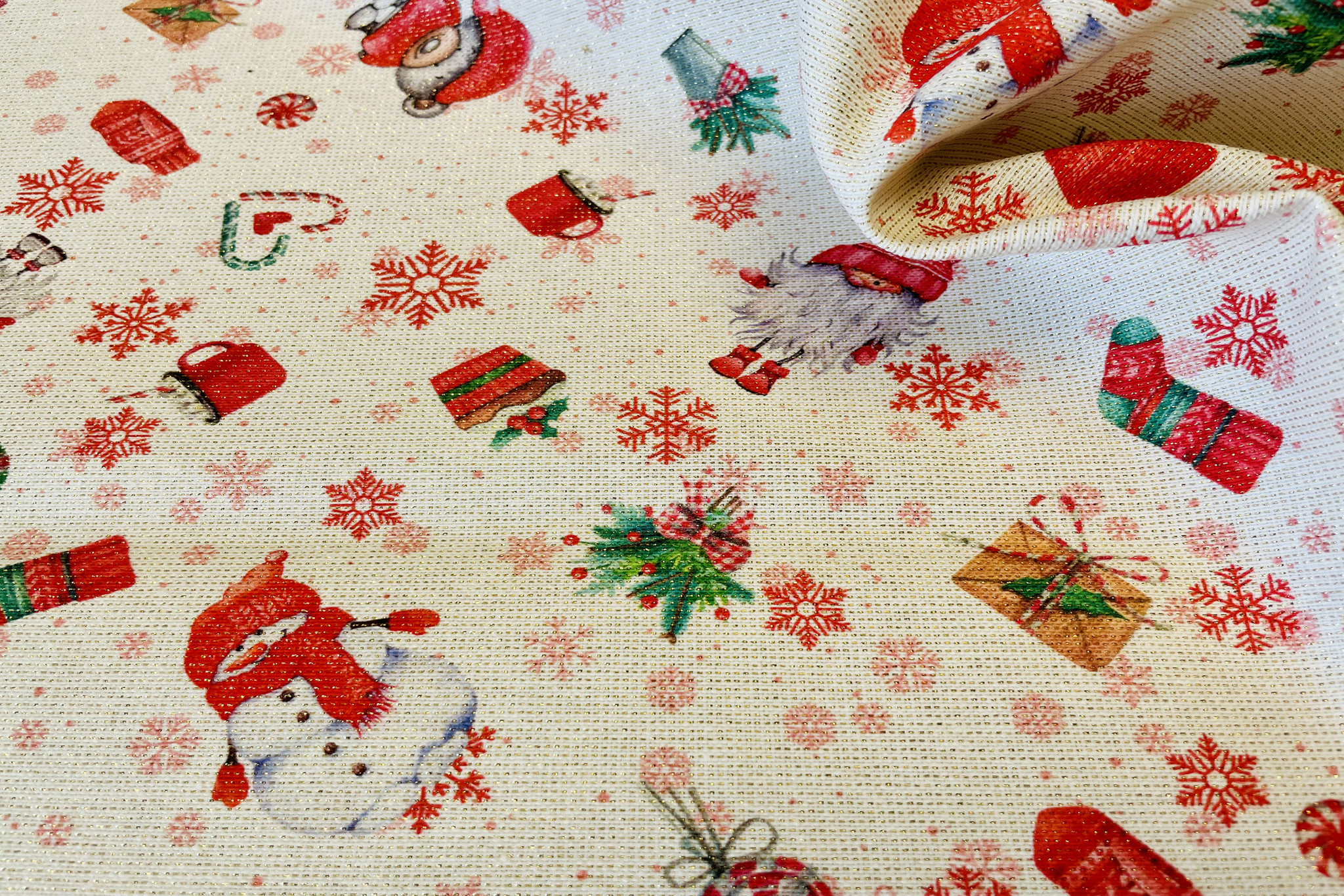 Jacquard Lurex Winter Feelings Christmas Time 06
