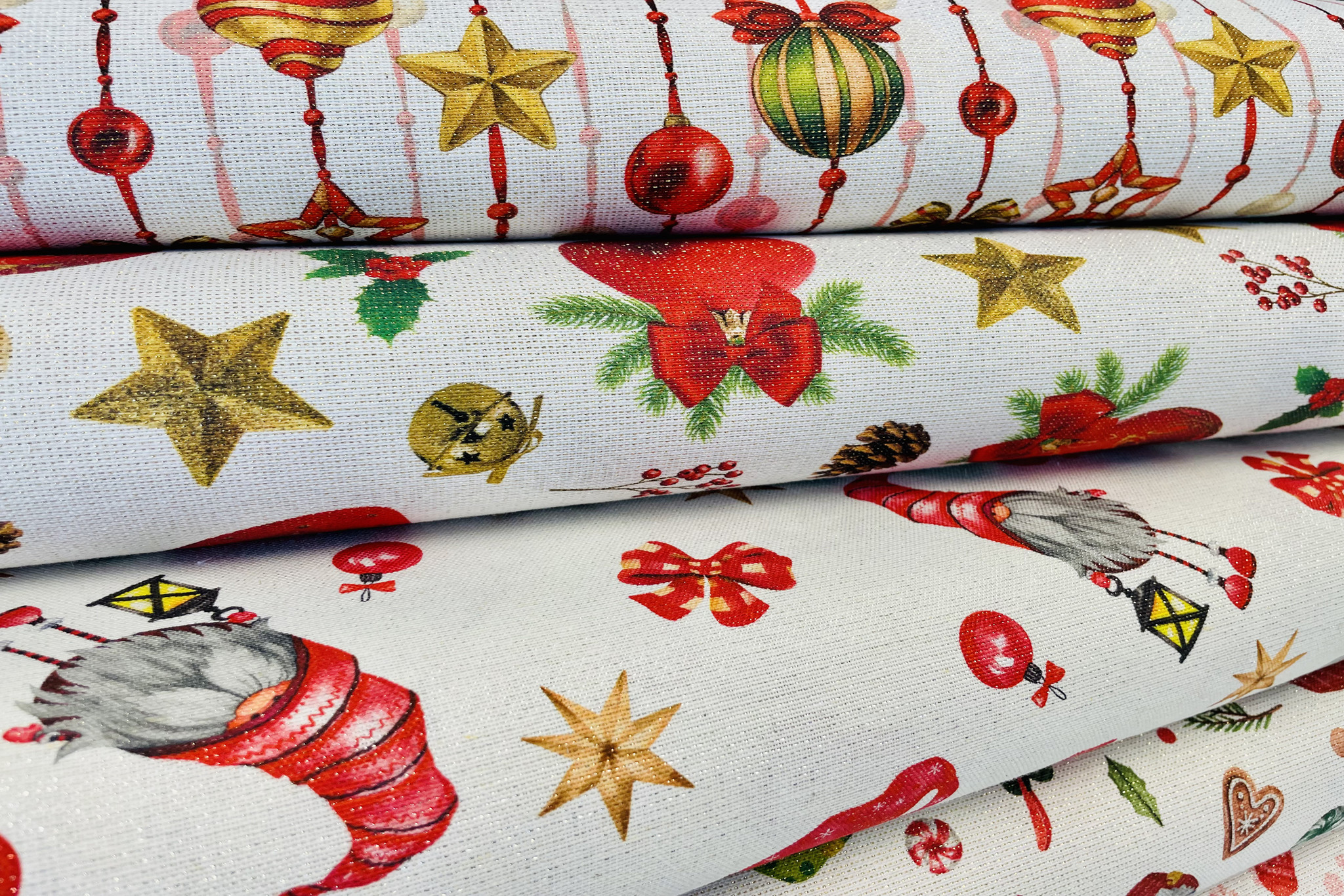 Jacquard Lurex Winter Feelings Christmas Time 08