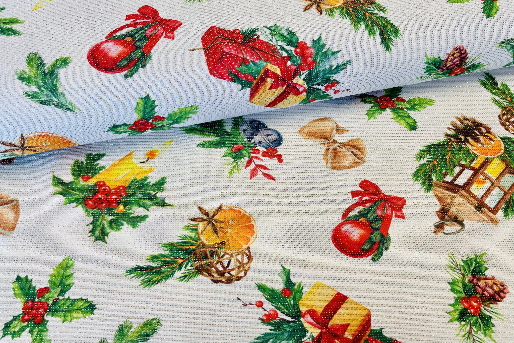 Jacquard Lurex Winter Feelings Christmas Time 08