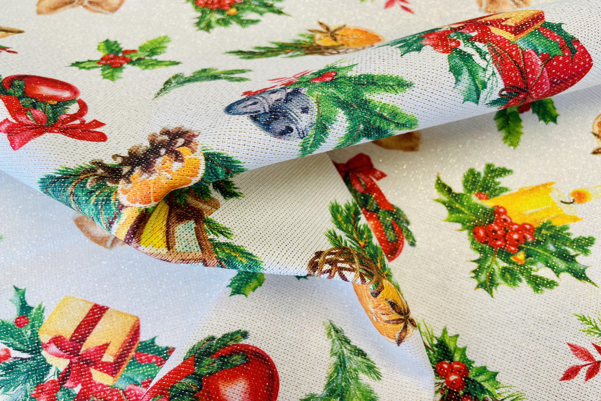 Jacquard Lurex Winter Feelings Christmas Time 08