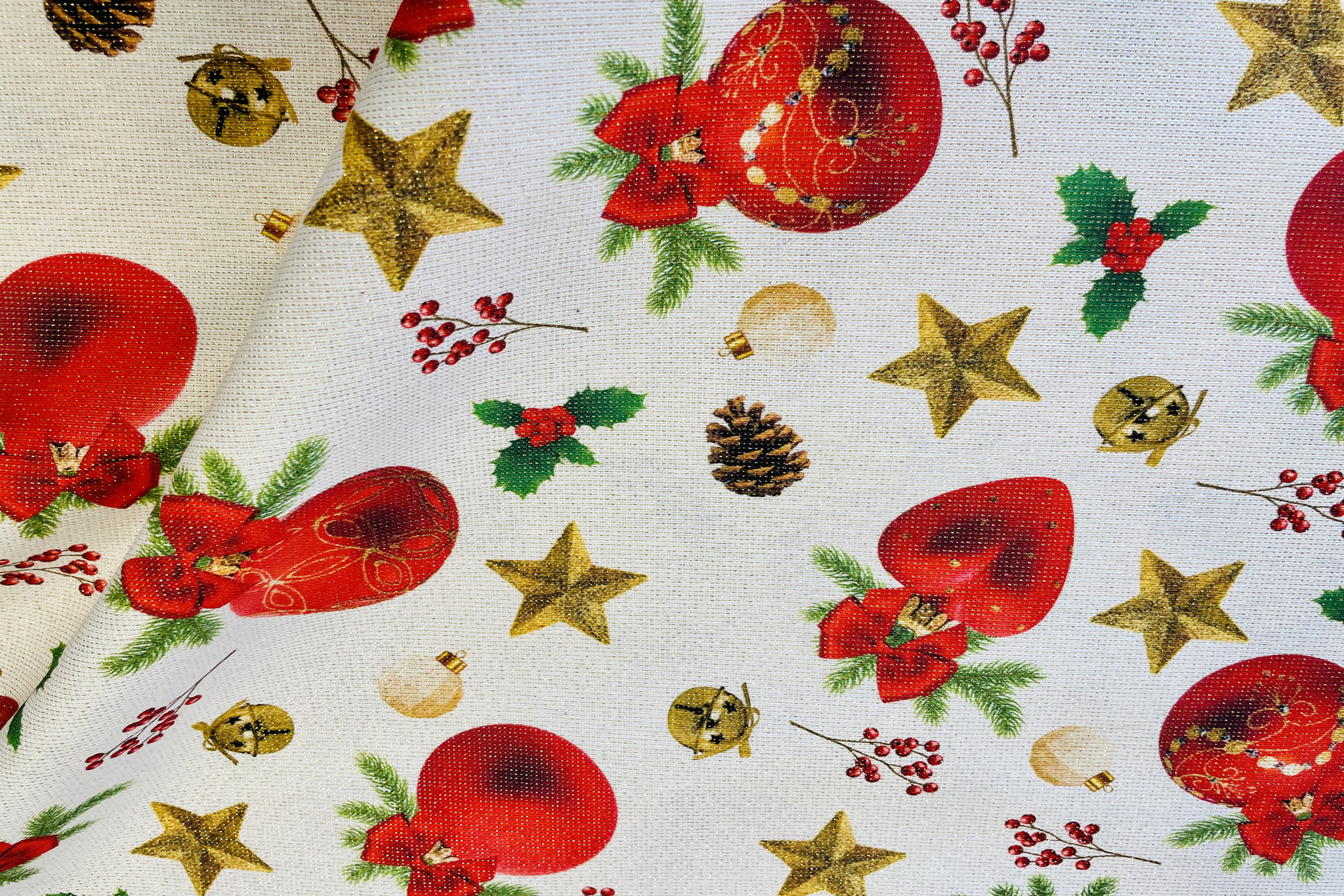 Jacquard Lurex Winter Feelings Christmas Time 09