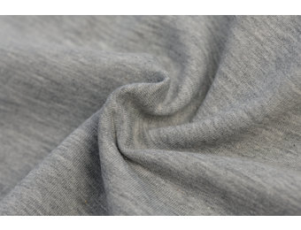 Joggingstof Grijs Melange