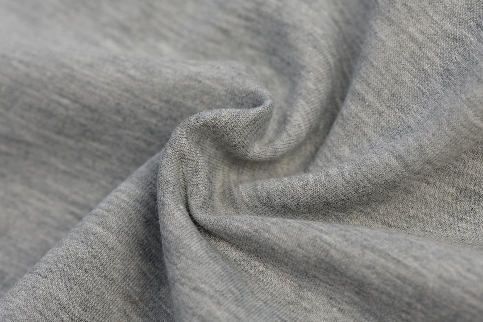 Joggingstof Grijs Melange