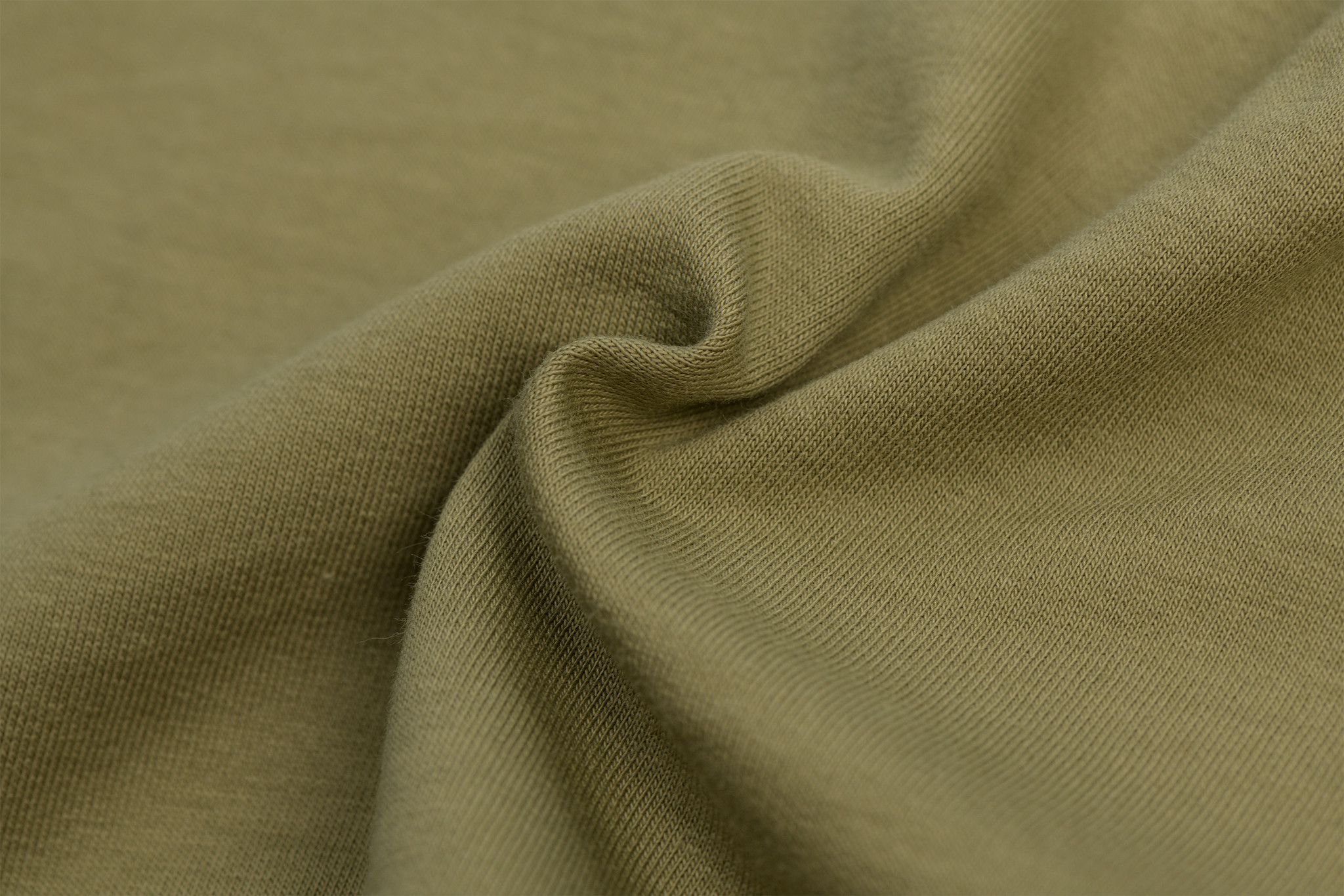 Joggingstof Olijfgroen