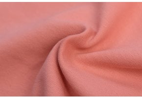 Katoenen Sweatstof Brushed Oud Rose
