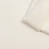 Katoenen Sweatstof Brushed Ecru