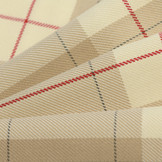 Schotse ruit creme beige