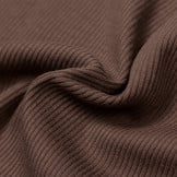 Rib Jersey Stof Donker Mauve