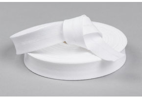 Biaisband Katoen Wit 20mm