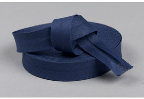 Biaisband Katoen Marine 20mm