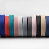 Biaisband Katoen Rood 20mm