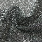 Lurex glitter zwart-zilver