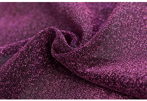 Lurex glitter donker lila