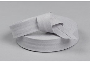 Biaisband Katoen Licht Grijs 20mm