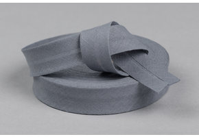 Biaisband Katoen Grijs 20mm