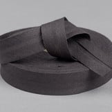 Katoenen Biaisband 20 mm Donker Grijs – Makkelijk & Veelzijdig