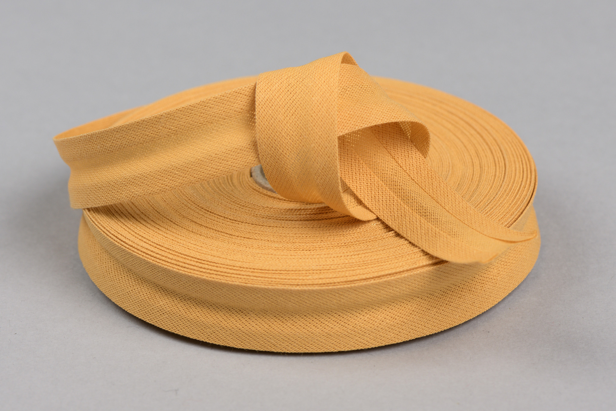 Biaisband Katoen Camel 20mm