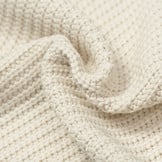 Gebreide Stof Big Knit Naturel