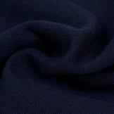 Joggingstof Melange Black Yarn Navy
