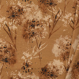 Viscose jersey digital droogbloemen camel